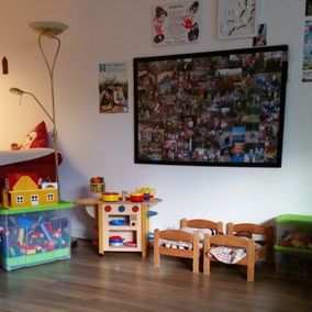 Unsere Tagespflegestelle bietet 60m² Fläche zum Wohlfühlen und spielen!